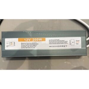 Waterproof‎ 12V 200w Electronic LED Driver